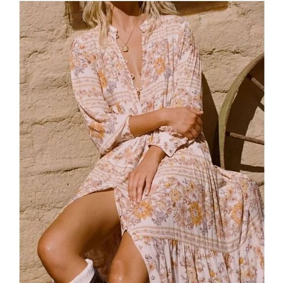 NWT Spell & The Gypsy Meadowland Gown Size XS - Picture 1 of 12